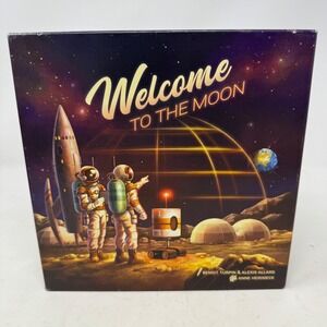 Welcome to the Moon Board Game Blue Cocker Games Space Strategy Complete